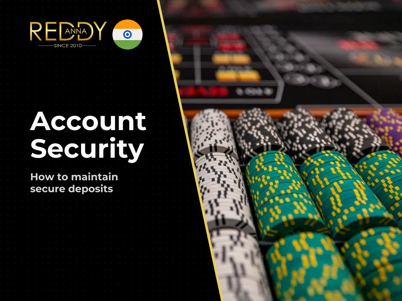 Using your bank account for deposits